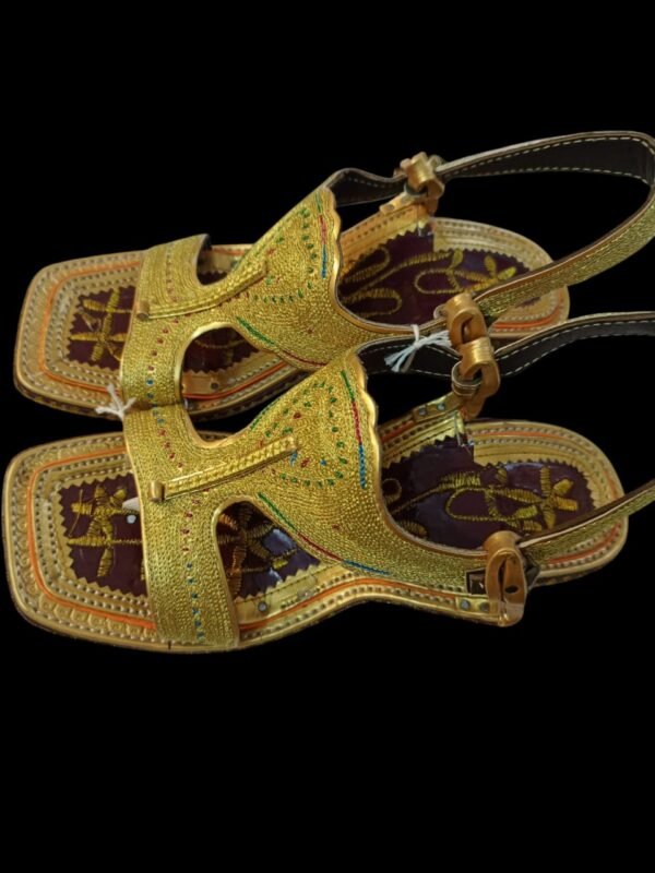 Golden Zari Lawa Style - Image 3